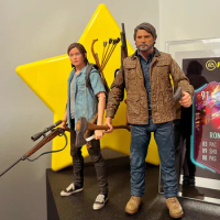 Neca Original The Last Of Us Joel And Ellie Action Figure 18cm Pvc Statue Tlou Part 2 Figurine Collectible Model Doll Toys Gifts