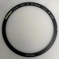 NEW Original Name plate and trademark circle For Canon 16-35 2.8L III USM Lens repair parts