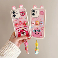 เคสโทรศัพท์หนังลายการ์ตูน หูเล็กสเตอริโอ เครื่องประดับสามมิติ, การออกแบบดาวแพร์, คุโรมิ, อบเชย, โปเก