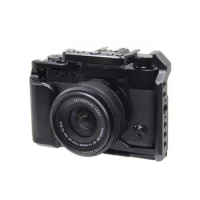 For FUJI X-T30 X-T20 X-T10 Cage Rig Fujifilm Nato Rail Arca With Handle