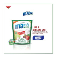 MAMA LIME SABUN PENCUCIPIRING, SAYUR DAN BUAH / MAMA LIME REFILL 1500GR