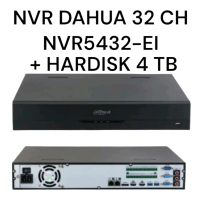 NVR DAHUA 32CH 4K NVR5432-EI + HDD 4 TB