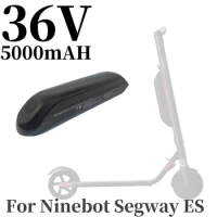 External Battery for Ninebot Segway ES1 ES2 ES4 E22 E22D E22E Smart Electric Scooter 36V 5000mAH,Scooter Accessories