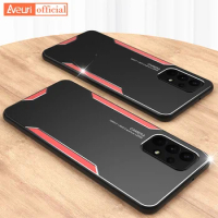 Aluminum Metal Case For Samsung Galaxy A53 A32 A52 A52S A72 Silicone Matte Back Cover Phone Case For Samsung A51 A71 4G 5G Coque