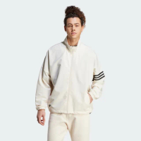 【adidas 愛迪達】外套 男款 運動外套 NEW C TRACKTOP 米白 IM2096