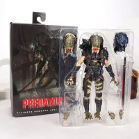 Movable NECA Ultimate Lost Hunter Elder Predator Figure Shaman Predator Action Figure Model Toys Collectible Birthday Gift