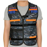 Kids Camouflage Tactical Waistcoat For nerf Series Children Black Tactical gun Accessories ,Goggles Protective Glasses
