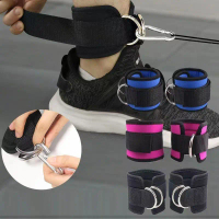 BIG DEALS Tali Beban Kaki Fitness Adjustable 15mm Alat Angkat Beban Gym Pelindung Pergelangan untuk 