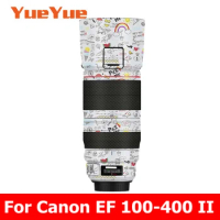 For Canon EF 100-400mm F4.5-5.6 L IS II USM Anti-Scratch Camera Lens Sticker Coat Wrap Protective Film Body Protector Skin Cover