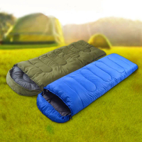【VENCEDOR】信封型睡袋-1000G(露營 登山 旅行睡袋 單人睡袋 超輕睡袋 帶帽成人戶外露營睡袋-2入)