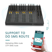 64 ports 512 sim slots 4g lte sms gateway bulk sms software sms modem gsm SMS gateway
