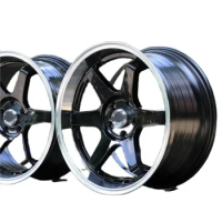 Wholesale Racing Wheel R15 R16 R17 R18 Inch Japan Alloy Rims Black 20x14 18x12 18x105 5x1143 4X100 Rim 17X7.5 18X8.5 Car Wheels
