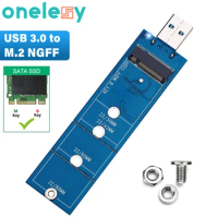 Onelesy USB 3.0 to M.2 NGFF SSD Hard Driver Adapter 5Gbps Data Transfer SSD M.2 Converter B Key M Key NGFF SATA SSD Adapter