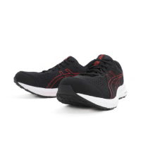 【asics 亞瑟士】GEL-Contend 8 4E 男 慢跑鞋 運動 路跑 超寬楦 黑紅(1011B679-002)