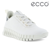 ECCO GRUUV W 樂步輕便經典皮革休閒鞋 女鞋 白色