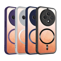 Sarung Magnetik Akrilik Lutsinar Tahan Kejutan Untuk OPPO F27 F25 F23 F21 F21S Pro F9 4G 5G Sarung T