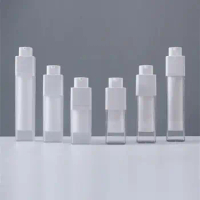 15/30/50ml Spray Refillable Bottle Empty Airless Pump Sprayer Rotating lifting Liquid Container Fine Mist Bottle Travel Supplies