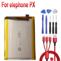 For elephone PX Battery For elephone PX Mobile Phone+USB cable+toolkit