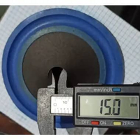 Daun kertas speaker woofer spon 4inch 4 inch list biru diameter 10cm voice 15mm