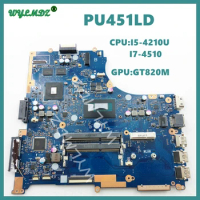 PU451LD i3/i5/i7CPU GT820M Mainboard For Asus PRO ESSENTIAL PU451LD PRO451LD PU451L PRO451L Laptop Motherboard Tested