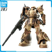 In Stock Original BANDAI GUNDAM HG HGUC 1/144 MS-06GD ZAKU GUNDAM Model Assembled Robot Anime Figure Action Figures Toys