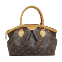 【二手名牌BRAND OFF】LOUIS VUITTON LV 路易威登 棕色 原花帆布 Tivoli PM 手提包 M40143