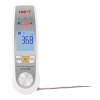 UNI-T A63 2-in-1 Food Thermometer / Contact and Non-contact Infrared Thermometer / Kitchen Pastry Food Temperature Measurement