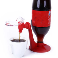 Universal Creative Hand-Pressed Carbonated Drink Dispenser, Coke Bottle Inverted Water Dispenser, Carbonated Drink Reverser