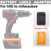 For Hilti Battery Adapter For Hilti To Milwaukee Tool Converter (Not Tools And Batteries)
