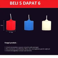 D067 Lilin lunak khusus alat bantu BDSM titik panas lilin aromaterapi untuk suasana hangat dan roman