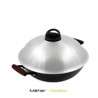 Toolbar 36CM 嚐 – 雙側耳輕鑄鐵炒鑊 1PC