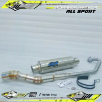 Knalpot DOS untuk motor all sport vixion/mx/fu/sonic/cb/cbr/verza/tiger/mx king/byson/megapro/thunde