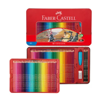 FABER CASTELL classic oily color pencil 36/48/72 color red box