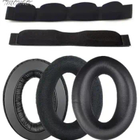 For Sennheiser HD650 HD545 HD565 HD580 HD600 Ear Pads Earphone Sleeve Head Beam Sponge Pad Leather Earmuffs