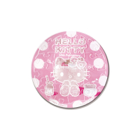 Hello Kitty【50周年】拼圖磁鐵16片-透明的我(圓)