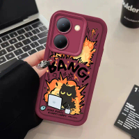 เคสโทรศัพท์ป้องกัน TPU, นุ่มและกันกระแทก, สำหรับ vivo Y19, Y33S-5G, iQOOZ3, Y22S, Y50, Y51-2020, V5S