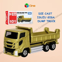 Tomica Reguler #101 Isuzu Giga Dump Truck Mobil Diecast