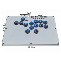 SK Hitbox A4 version mini HitBox arcade controller keyboard compatible with PC/S WITCH/Android phone/PS4/PS5 Support hot swap