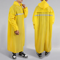 【SHANG SHUO】一件式PVC防護雨衣（陽光黃）(透氣 抗水壓 機車族 快速穿脫 中性 潮流 簡約)
