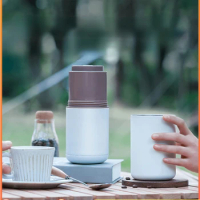 Full automatic coffee grinder, portable coffee grinder, small household coffee grinder for one person