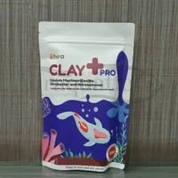 HIRA CLAY+ PRO 250GR PENJERNIH AIR PLUS BAKTERI STARTER CLAY KOI KOLAM IKAN POND