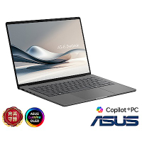 ASUS UX3407QA 14吋筆電 (Snapdragon X  X1 26 100/32GB/1TB SSD/冰岩灰/Zenbook A14)