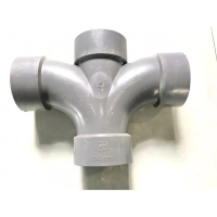 Tứ thông 114 (CHỮ THẬP CONG 114) nhựa pvc bình minh