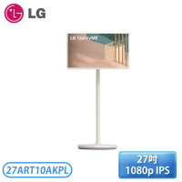 【LG 樂金】27吋 StanbyME 閨蜜機 無線可移式觸控螢幕 27ART10AKPL