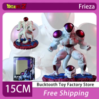15cm Dragonball Figure Power Frieza Anime Figures Double-End Statue Gk Cousin Brother Model Collection Room Decoration Toy Gift