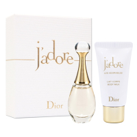 Dior 迪奧 J adore 香氛潤膚精巧禮盒 (小香5ml+澄淨潤膚乳20ml)