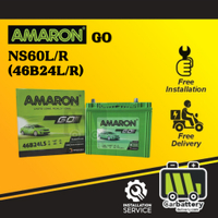 [Installation Provided] Amaron GO NS60 NS60L NS60R 46B24L 46B24R Car Battery Bateri Kereta Toyota Vi