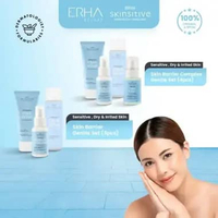 ERHA SKINSITIVE Skin Barrier Gentle Set - Paket Skincare Wajah Sensitif dan Aman untuk Semua Jenis K