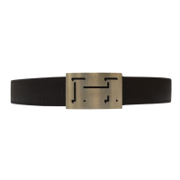 【二手名牌BRAND OFF】HERMES 愛馬仕【再降價】棕色 牛皮 腰帶 皮帶  □K刻 銀扣 90CM