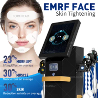 Professional Facial Electro stimulation Emrf Face Ems RF Face Lifting Machine PEFACE Sculpt Face Pads Massager Device